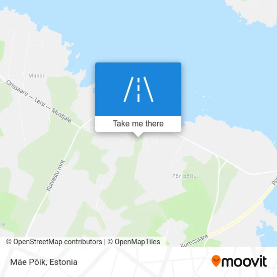 Карта Mäe Põik