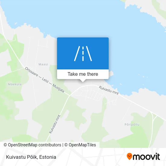 Карта Kuivastu Põik