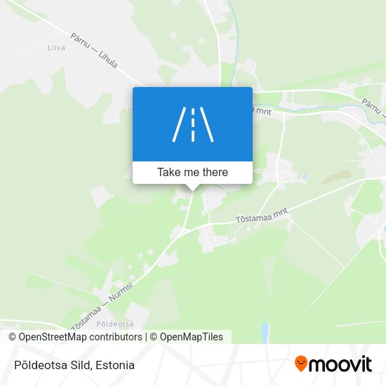 Карта Põldeotsa Sild