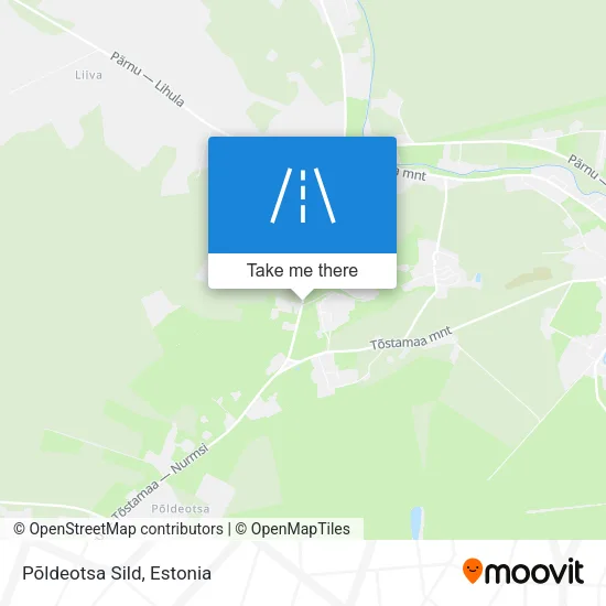 Карта Põldeotsa Sild
