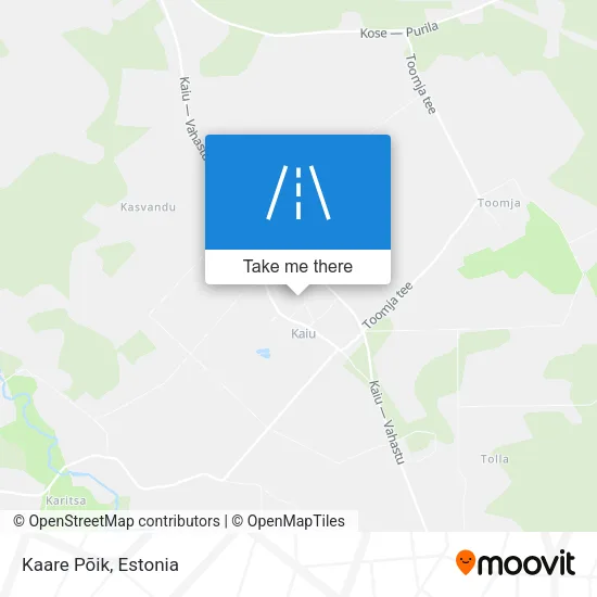 Карта Kaare Põik