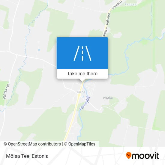 Карта Mõisa Tee