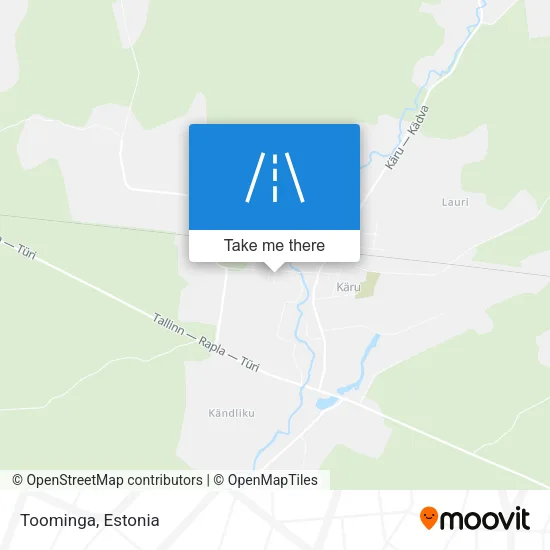 Карта Toominga