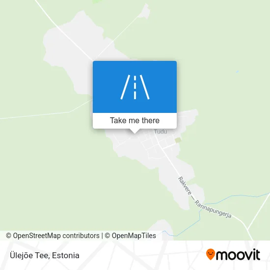 Карта Ülejõe Tee