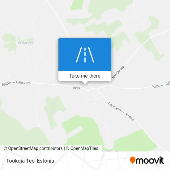 Карта Töökoja Tee