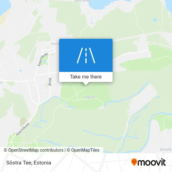 Карта Sõstra Tee