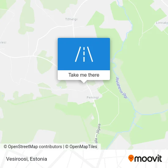 Карта Vesiroosi