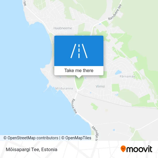 Карта Mõisapargi Tee