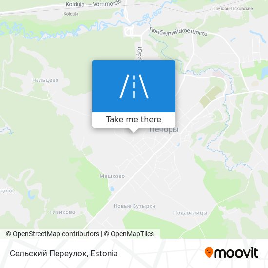 Сельский Переулок map