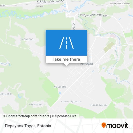 Переулок Труда map