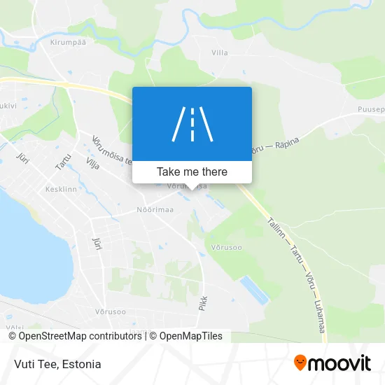 Карта Vuti Tee