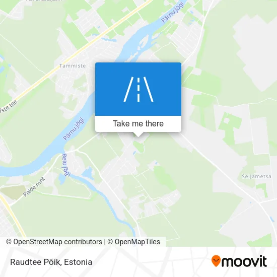 Карта Raudtee Põik