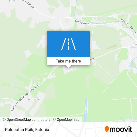 Põldeotsa Põik map