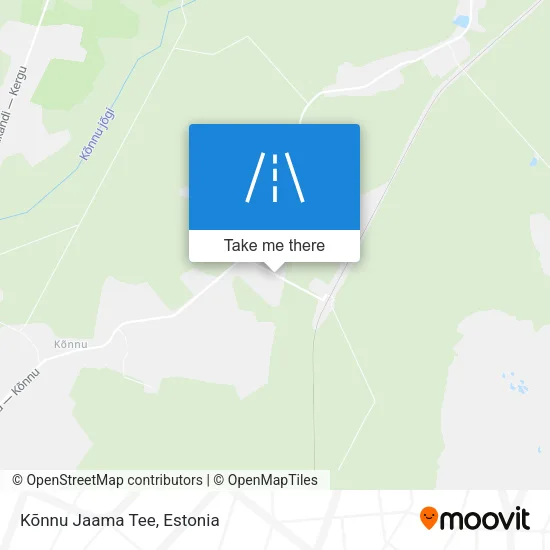 Карта Kõnnu Jaama Tee