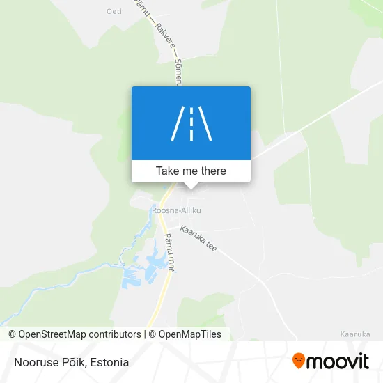 Карта Nooruse Põik