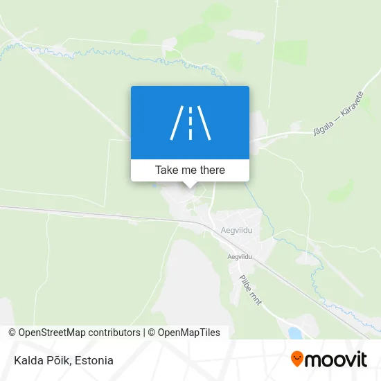 Карта Kalda Põik