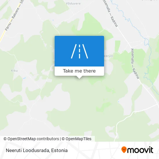 Карта Neeruti Loodusrada