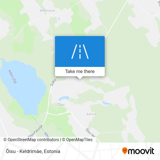 Õisu - Keldrimäe map