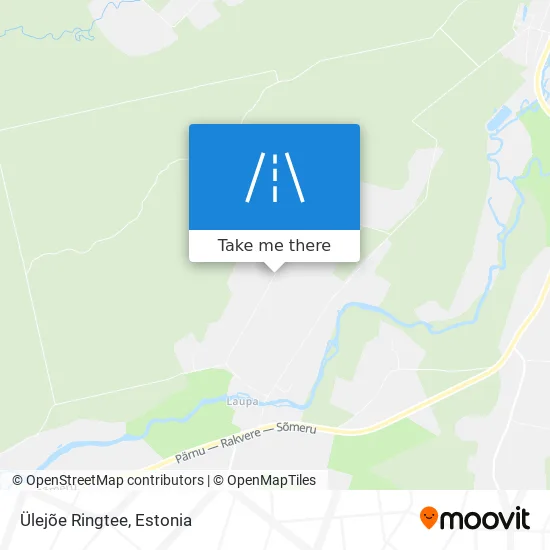 Карта Ülejõe Ringtee