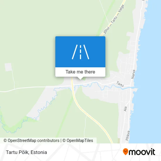 Карта Tartu Põik