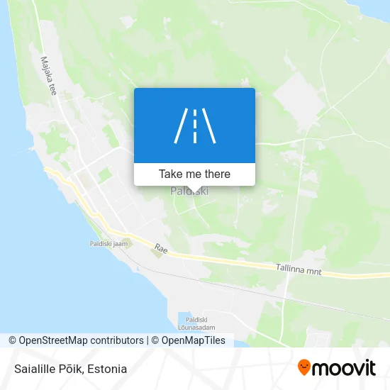 Карта Saialille Põik