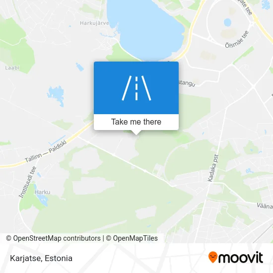 Карта Karjatse