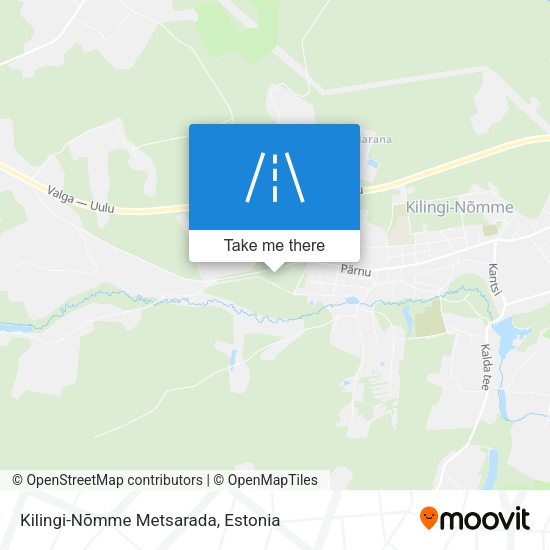 Kilingi-Nõmme Metsarada map