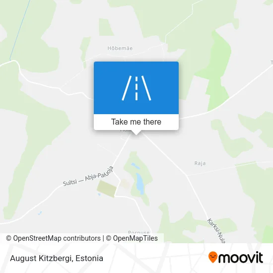 August Kitzbergi map
