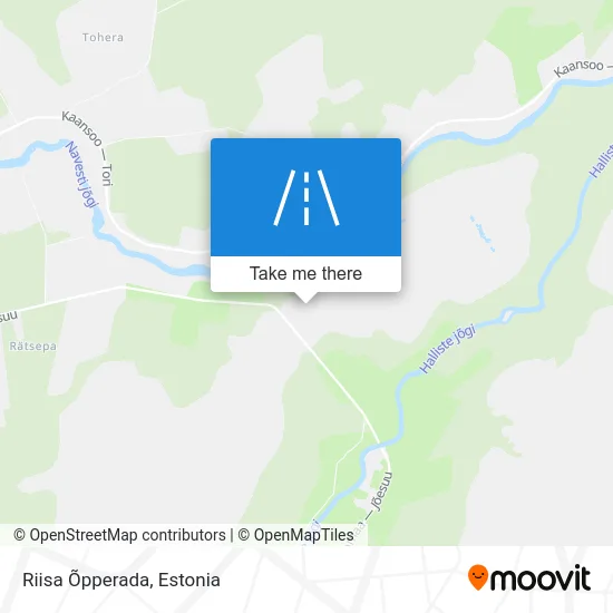 Карта Riisa Õpperada