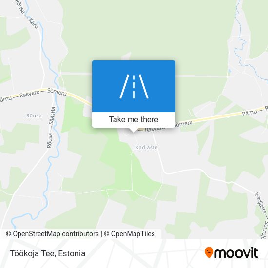 Töökoja Tee map