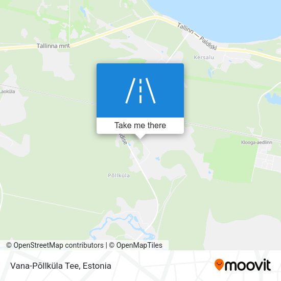 Vana-Põllküla Tee map