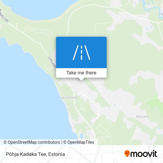 Põhja-Kadaka Tee map