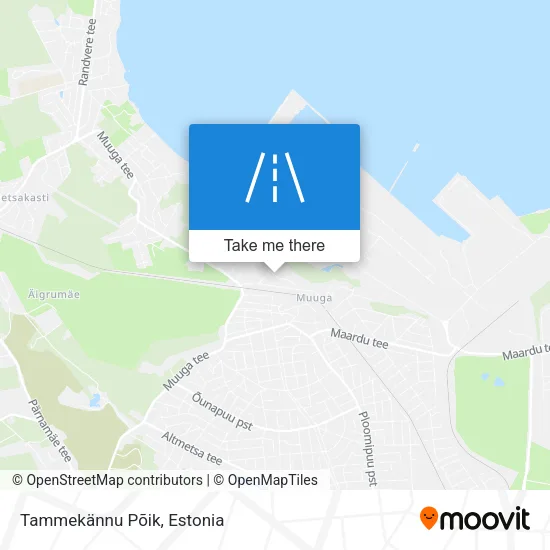 Карта Tammekännu Põik