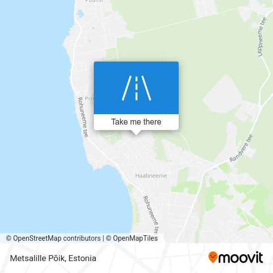 Карта Metsalille Põik