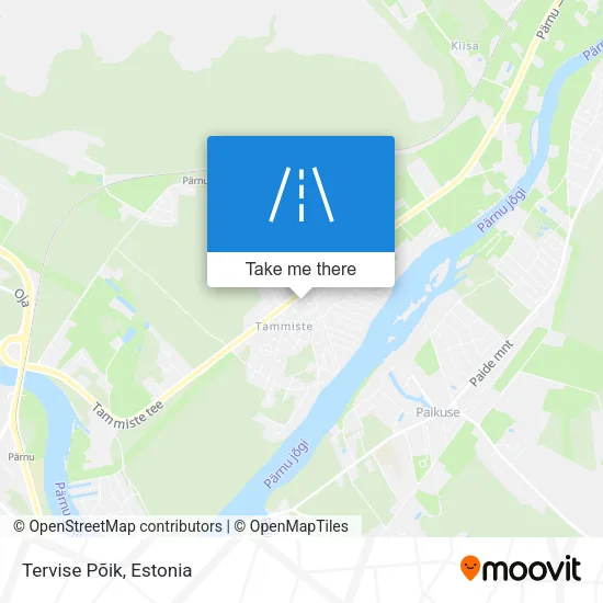 Карта Tervise Põik