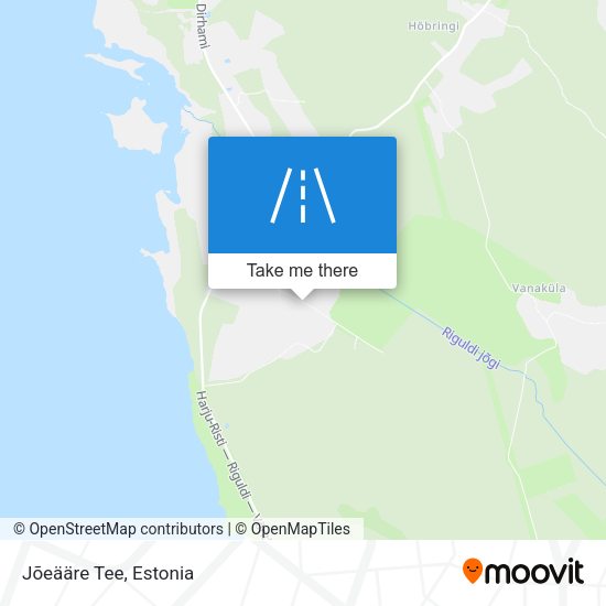 Jõeääre Tee map
