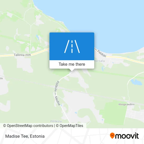 Карта Madise Tee