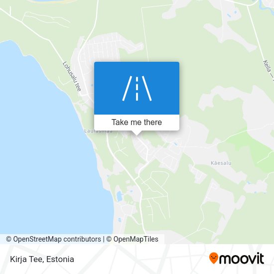 Kirja Tee map