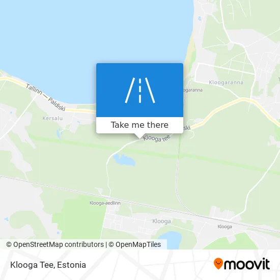 Карта Klooga Tee