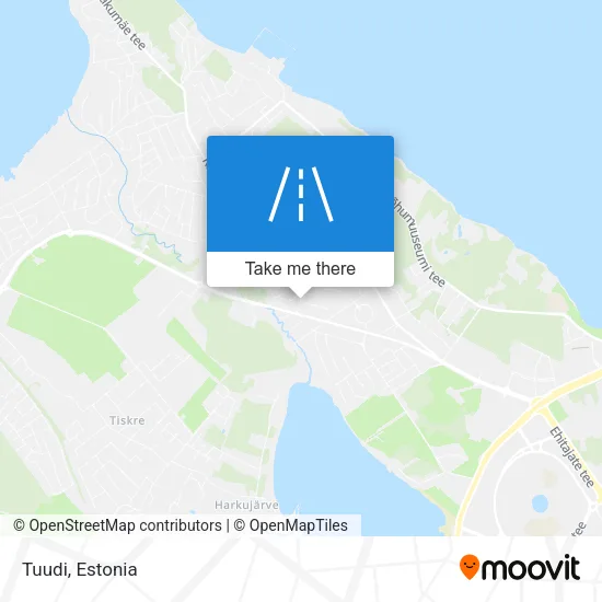 Карта Tuudi