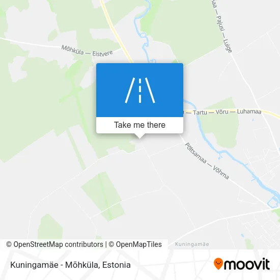 Карта Kuningamäe - Mõhküla