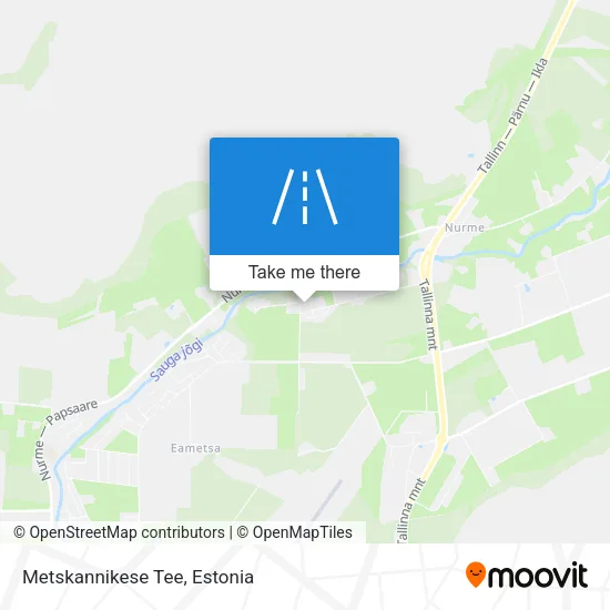 Карта Metskannikese Tee