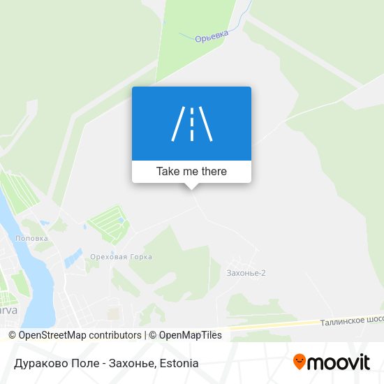 Дураково Поле - Захонье map