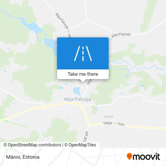 Карта Männi
