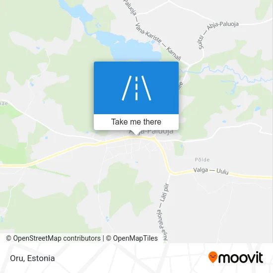 Карта Oru