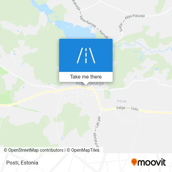 Карта Posti