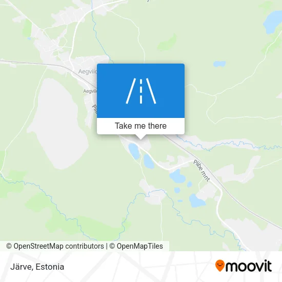 Карта Järve