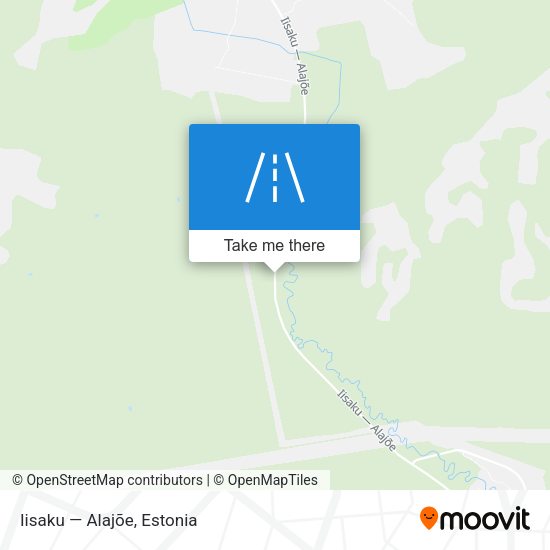 Iisaku — Alajõe map