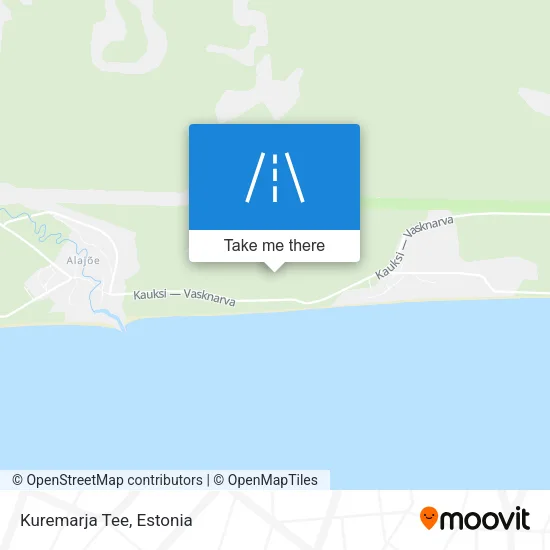 Карта Kuremarja Tee