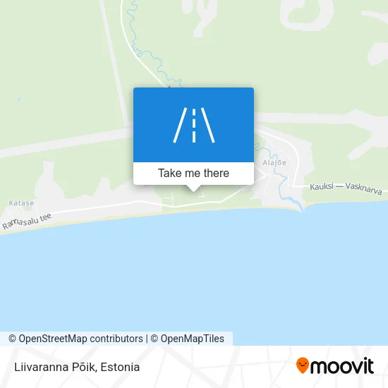 Карта Liivaranna Põik